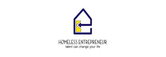 Obdachlose Unternehmerin