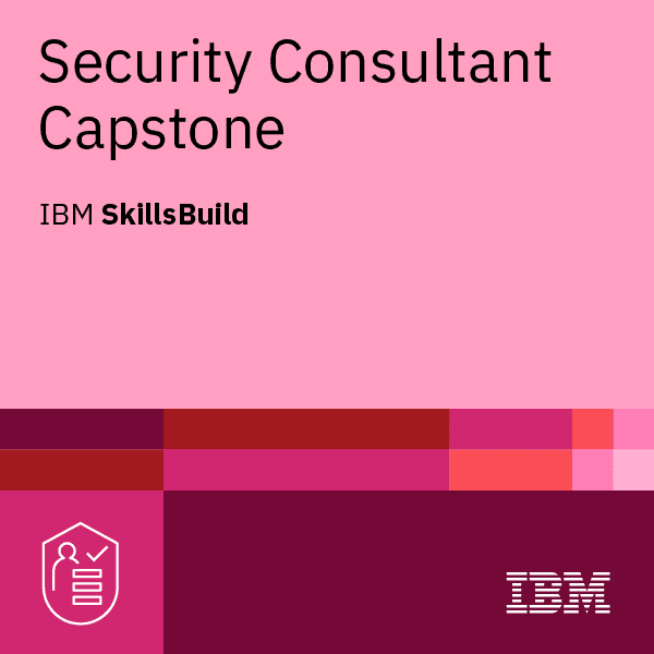 IBM Security Consultant Capstone badge