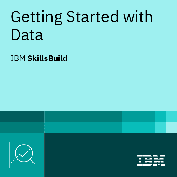 Getting Started With Data badge image