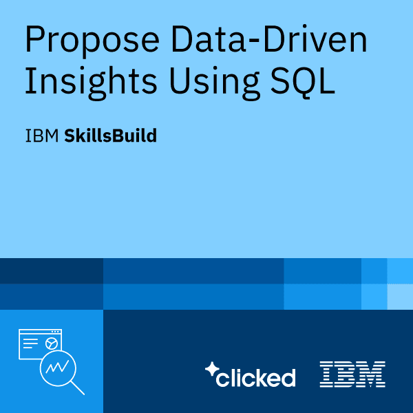 Proporre approfondimenti basati sui dati utilizzando SQL - Credenziale digitale