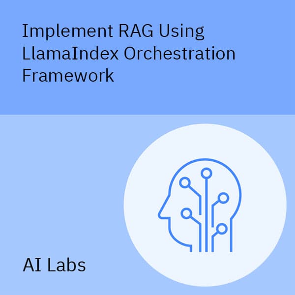 הטמעת RAG באמצעות מסגרת התזמור LlamaIndex