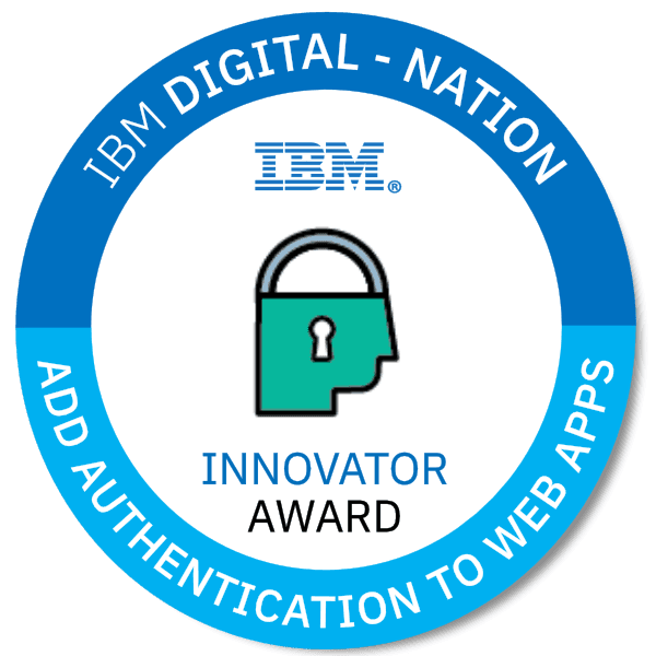 Add Authentication to your Web Apps using IBM Cloud App ID badge