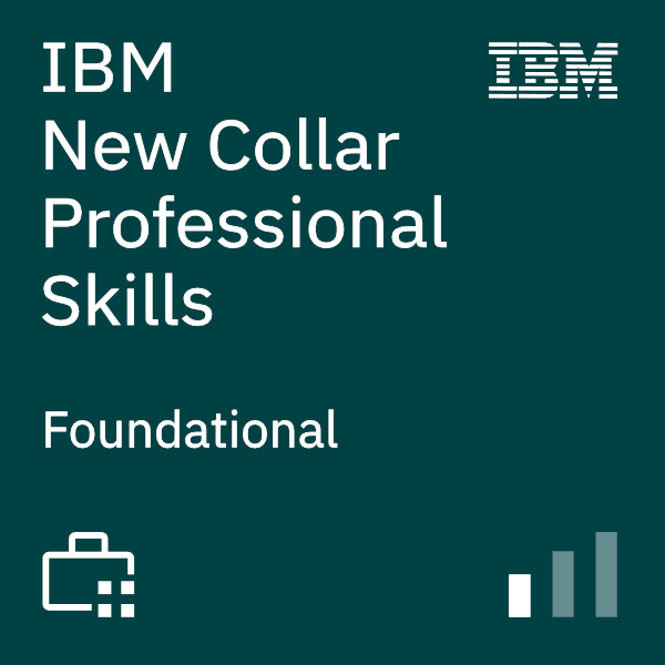 IBM New Collar Professional Skills badge