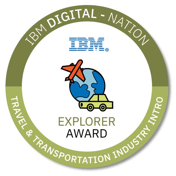 Travel & Transportation Industry Intro badge