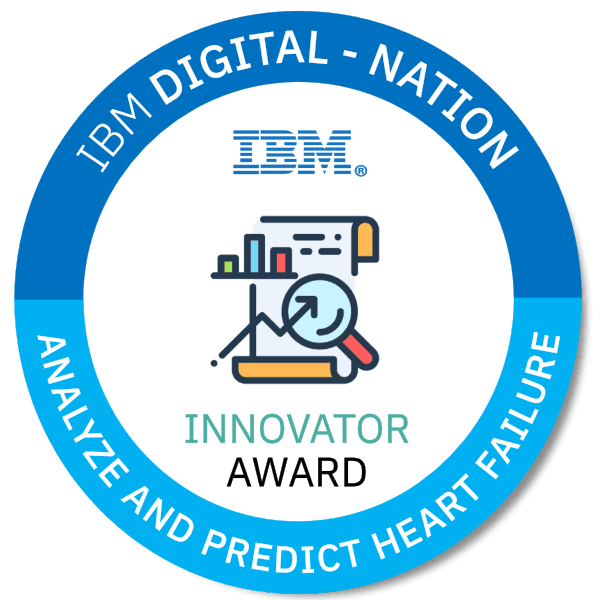 Analyzing and Predicting Heart Failure on IBM Cloud badge