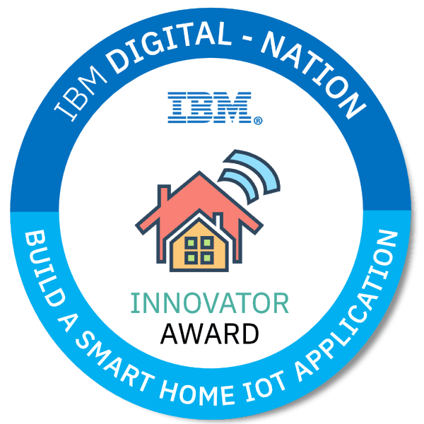 Create a Smart Home IoT Application badge