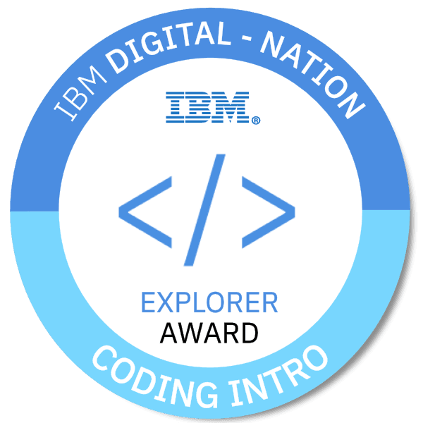Coding Intro badge