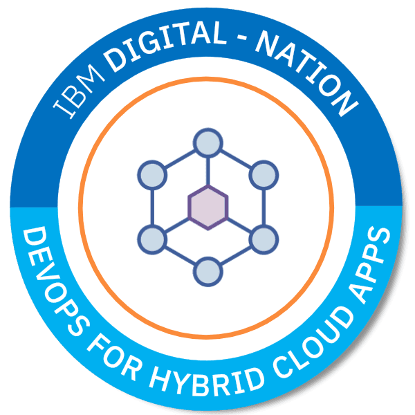 DevOps for Hybrid Cloud Apps badge