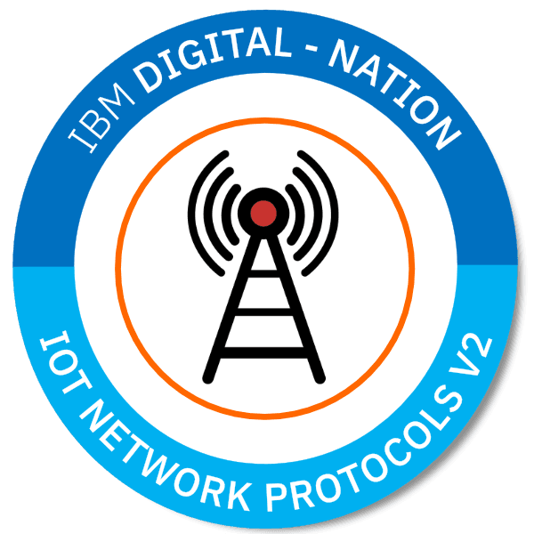 IoT Network Protocols V2 badge