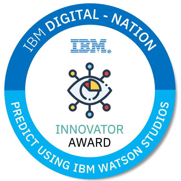 Predict Employee Turnover using IBM Watson Studio badge