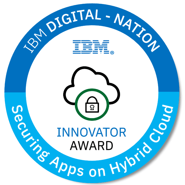 Securing your Applications on Hybrid Cloud badge