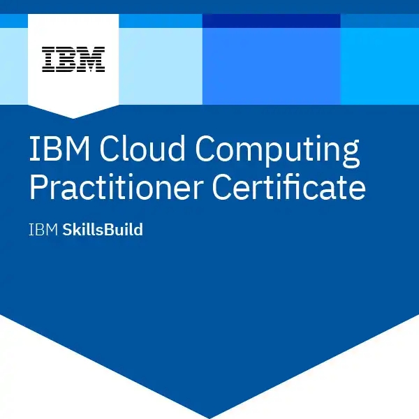 IBM Cloud Computing Practitioner Certificate Badge