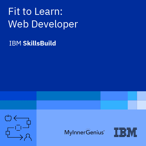 Badge for Fit to Learn: Web Developer – Retired