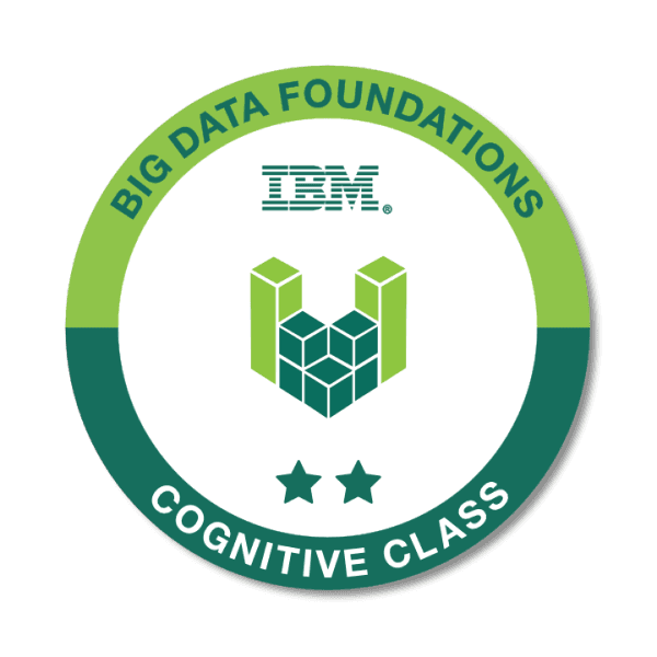 Badge for Big Data Foundations – Level 2