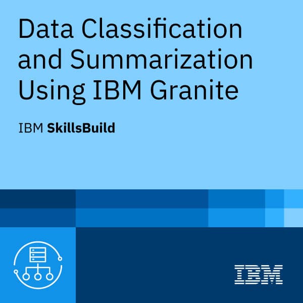 IBM Granite Kullanarak Veri Sınıflandırma ve Özetleme